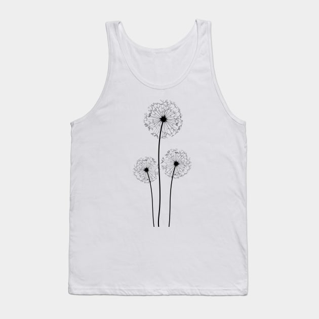 Dandelions Tank Top by hedehede